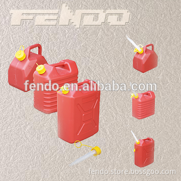 5L 10L 20L red plastic petrol jerry cans plastic oil drum